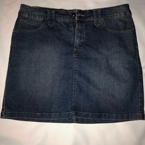 St Johns Bay Denim Skort
